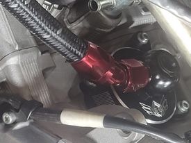 OIL COOLER PLATE & SUPPORT